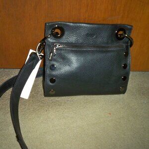 Hammitt Tony Black Small VIP Handbag with Gunmetal Hardware, NWT!! $325